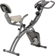 DecHome 196GYekA90 Cyclette Pieghevole 2 in 1 Schermo LCD Grigio