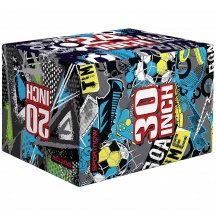 DecHome 1MXAM429 Plyo Box 3 Altezze Jumping Box Antiscivolo 76x61x51 cm