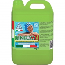 Brugel 1UNEA50 Cloro Liquido Multifunzione per Piscine Kg. 5 Unico