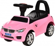 DecHome 201PK Macchina Giocattolo a Spinta Fari e Musiche Cavalcabile 18+ Mesi Rosa
