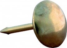 Brugel 256330 Bullette Per Tappezziere mm 9 Ottone Sfumate Confezione 500 Pz