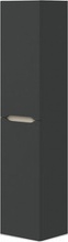 DecHome 305405Z Colonna Bagno con 1 Anta 2 Vani 31x26x135 cm Antracite e Rovere