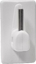DecHome 3459a3505 Supporti Adesivi per Scorritenda Bris-Bris 100 pezzi colore Bianco