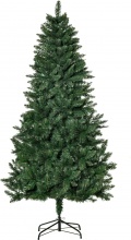 DecHome 354V03 Albero di Natale Artificiale Pieghevole Base Rimovibile 180cm Verde