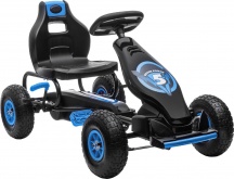 DecHome DH37018 Go Kart a Pedali Seduta Regolabile e Ruote in Gonfiabili Cavalcabile 5+