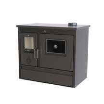 DecHome 4050ANTRACITE Stufa a Legna in Acciaio e Ghisa 11,16 kW 319 m3 A+ Antracite Sparta
