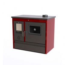 DecHome 4050BORDEAUX Stufa a Legna in Acciaio e Ghisa 11,16 kW 319 m3 A+ Bordeaux Sparta