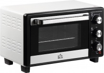 DecHome 420WTS446 Fornetto Elettrico 16L 1400W Temperatura Regolabile Bianco
