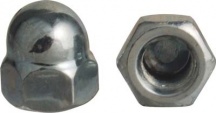 Brugel 4373f4419 Dado Esagonale Cieco Zincato M 12 50 pezzi