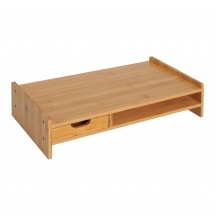 DecHome 48X042 Supporto Monitor con Spazio per Mouse e Tastiera 49x25.5x11.5 cm
