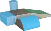 DecHome 43D0 Set Costruzioni Morbide Gioco per Bambini Educativo per Casa Scuola