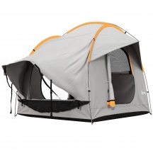 DecHome 52F0OG Tenda per Auto Impermeabile 3 Porte 239x210x210 cm Grigio