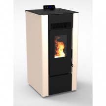 DecHome 53844 Stufa a Pellet Ventilata 8,10 kW Serbatoio 15 Kg 226 m3 Sabbia Efesto 9