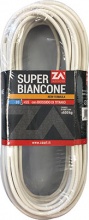 Brugel 5698h5744 Cavetto Acciaio Zincato Super Biancone mm 5.0 mt 20