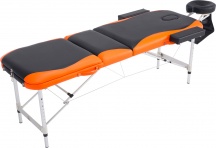DecHome 700035 Lettino Massaggio Pieghevole Alluminio Max 224 Kg - 214x60cm