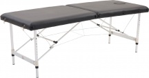 DecHome 700077BK Lettino Massaggio Pieghevole Max 224 Kg Custodia Trasporto