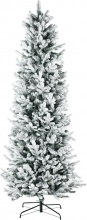 DecHome 753-901GN Albero di Natale Innevato 225 988 Rami Base Acciaio Interni
