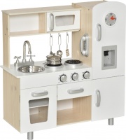 DecHome 82 Cucina Giocattolo Legno Lavandino Fornelli Pentole Utensili