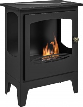 DecHome 890BKS391 Camino a Bioetanolo con Bruciatore da 1.2L Nero