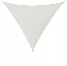 Brixo AMALFI333 Vela Ombreggiante Triangolare 3x3x3 mt Polietilene Bianco Amalfi