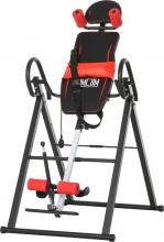 DecHome 91090S489 Panca a Inversione con Angolo e Altezza Regolabile RossoNero