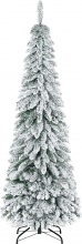 DecHome 931-435GN Albero di Natale Innevato 180 con 523 Rami e Base Acciaio per Interni