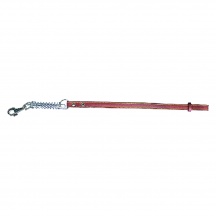 AllMyPets 96-50-M CCART. Guinzaglio Cane Doppio Cuoio Cucito 18 mm x 70 cm
