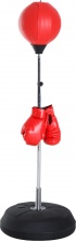 DecHome 9RDJ674 Punching Ball da Terra Altezza Regolabile con Guantoni da Boxe