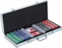 DecHome A70014 Set 2 Mazzi Di Carte Poker con Valigetta Gioco da Tavolo per Bambini 3+