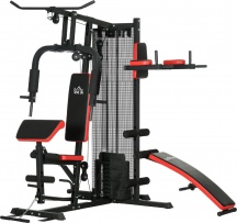 DecHome DHA9195 Stazione Fitness Multifunzione per Allenamento Nero