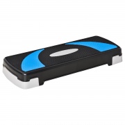 DecHome A9DH7BUBLU Step Fitness per Aerobica Altezza Regolabile Blu e Nero