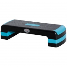 DecHome A9DH8BKALT Step Fitness per Aerobica Altezza Regolabile Nero e Blu
