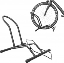 DecHome BKA519F Cavalletto Portabici per Pneumatici < 8.5 cm 59x41x38 cm Nero