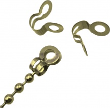 Brugel CHIUSOTT36E Terminale Easy Per Catena � 3,6 mm  Cf.25 Pezzi Ottonato