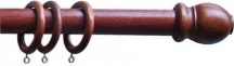 DecHome CL160-S Scorritenda legno a strappo d.35 mm ciliegio 160 cm arredo casa interno