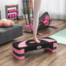 DecHome DA6460PK Step Fitness Regolabile su 3 Altezze in Plastica 80x31x101520 cm Rosa