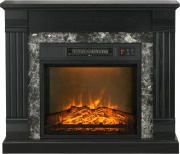 DecHome 860DHBK Camino Elettrico da Incasso Nero