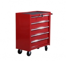 Brugel ED0004 Carrello Cassettiera Porta Utensili Officina Rosso 67.5x33x77cm