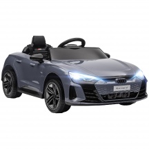 DecHome F2650GY Macchina Elettrica Bambini 3-5 Anni Telecomando 103x58x41 cm GrigioNero