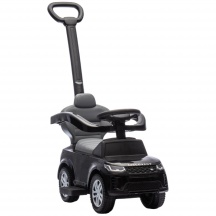 DecHome F3670BK Macchina Cavalcabile per Bambini 18-36 mesi Land Rover 84x40x94 cm Nero
