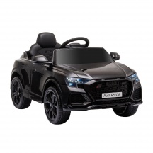 DecHome F3690BK Macchina Elettrica per Bambini 3-5 Anni 6V Audi RS Q8 Telecomando Nero