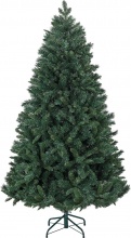DecHome GNA428F Albero di Natale Artificiale 180 cm 1061 Rami e Base in Metallo
