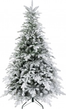 DecHome GNA440F Albero di Natale Innevato �115x180 cm 1321 Rami Ignifughi Verde