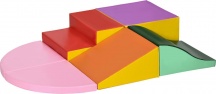 DecHome K798MX Set Costruzioni Morbide per Bambini 1-3 Anni 6 Pezzi Multicolore