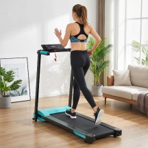 DecHome K8530LB Tapis Roulant Pieghevole 1-10 kmh con Controllo Gestuale Azzurro