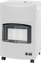 DecHome KF-003CB Stufa a Gas per Bombola GPL Infrarossi 4.1 kW Bianco KF-003C Arturo