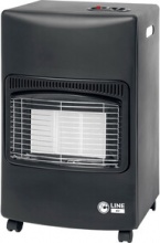 DecHome KF-003CN Stufa a Gas per Bombola GPL Infrarossi 4.1 kW Nero KF-003C Arturo