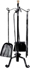 DecHome Kit30x Piantana Camino Kit Ricci Ferro Battuto H.cm 55 Cf=Pz 5