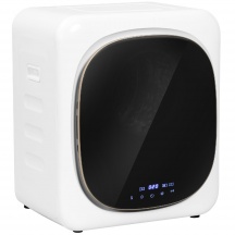 DecHome L3670WT Asciugatrice Slim ad Aria 4kg con Timer e Programma Smart 48x40x56 cm Bianco
