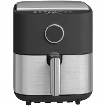 DecHome L4400BK Friggitrice ad Aria 8L 1700W con 8 Programmi Display LED Nero